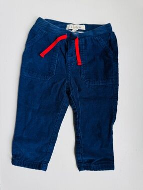 Baby Boden Navy Corduroy Lines Pants 12-18M